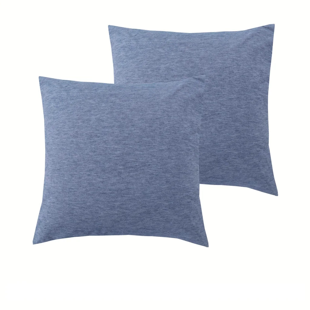Pillowcases Accessorize Pair Stonewashed Cotton European