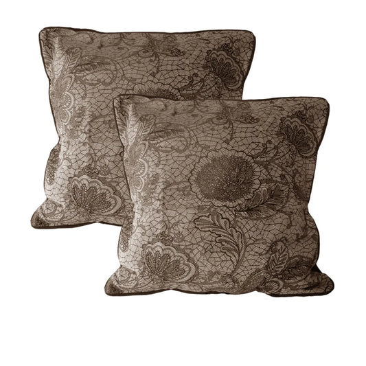 Pillowcases Accessorize Pair Trudie Lace European