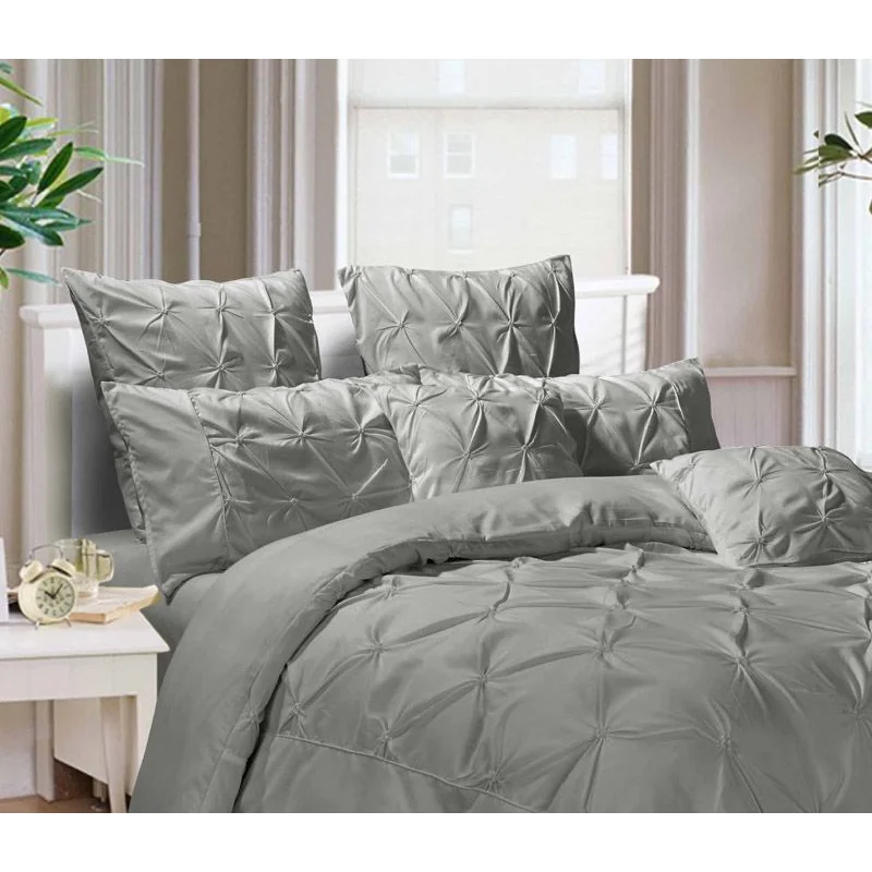 Pillowcases Diamond Pintuck Premium Ultra Soft European