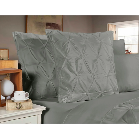 Pillowcases Diamond Pintuck Premium Ultra Soft European