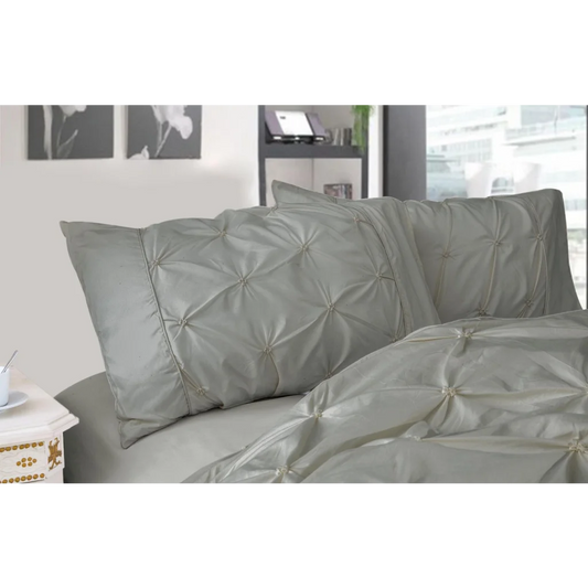 Pillowcases Diamond Pintuck Premium Ultra Soft King Size