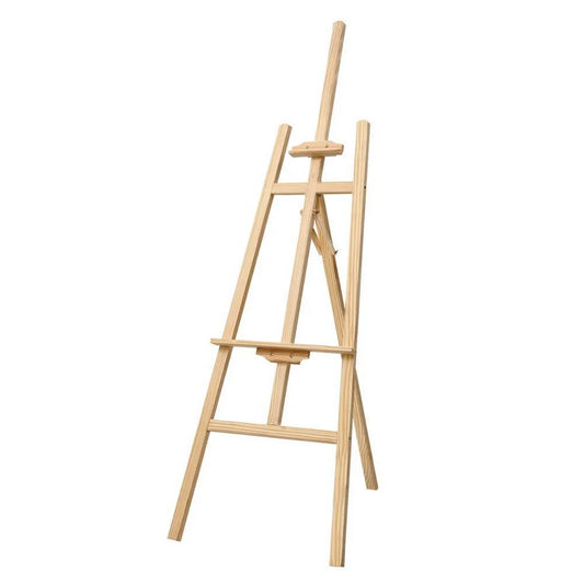 Pine Wood Easel Art Display Painting Shop Tripod Stand