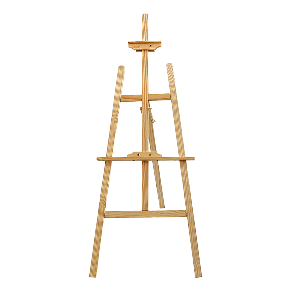 Pine Wood Easel Artist Art Display Painting Stand for Shop
