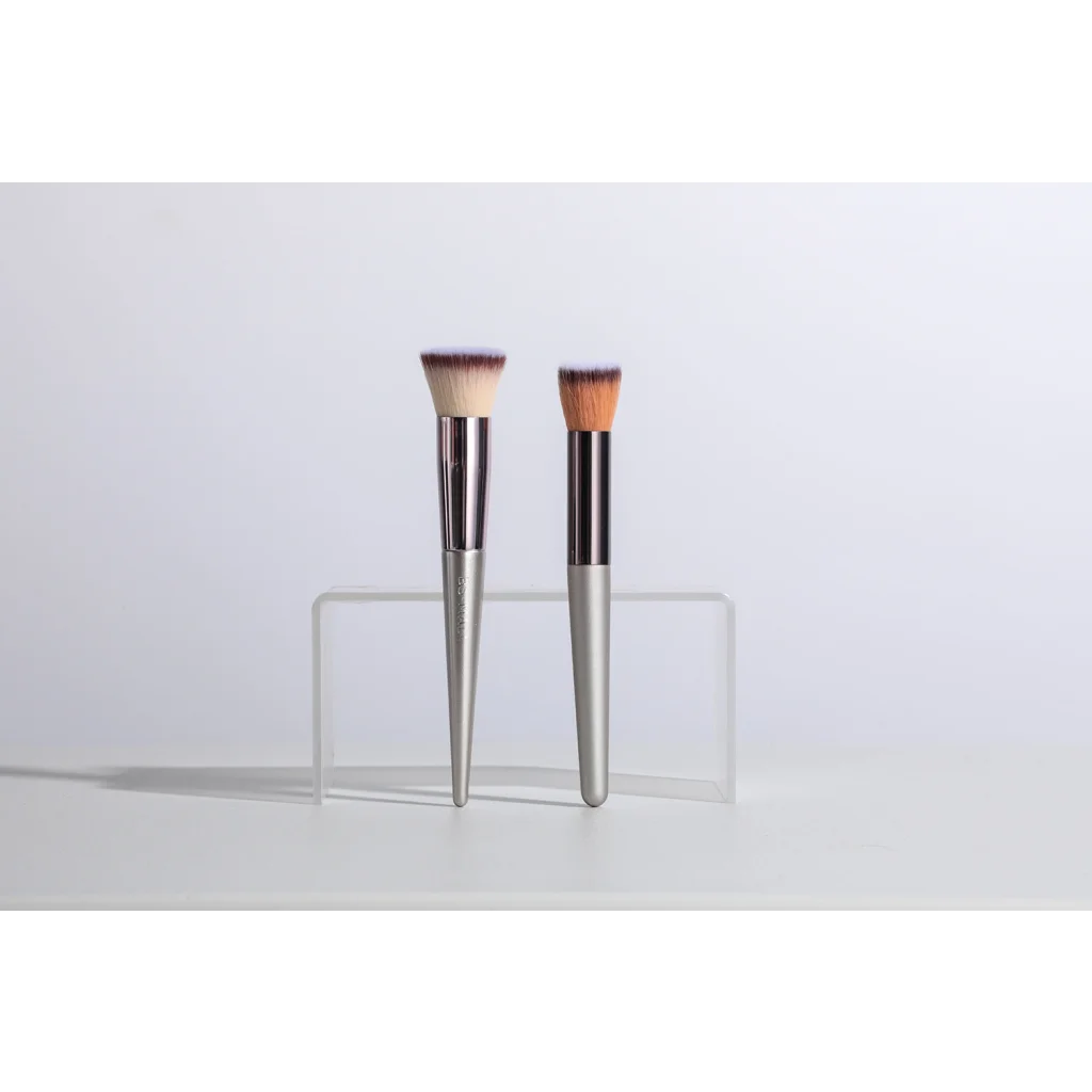 Pink 18-Piece Makeup Brush Set - Professional Synthetic