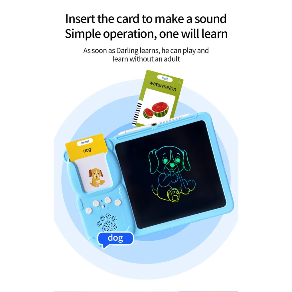 Pink (255 cards pure English) Kids Interactive Early