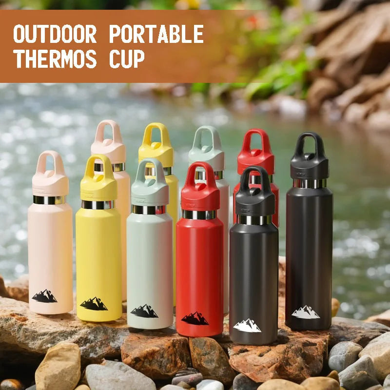 Pink 680ml Insulated Stainless Steel Water