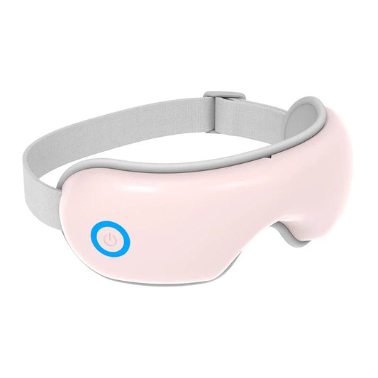 Pink Air Compression Eye Massager Heated Eye Massager