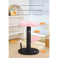 Pink and Black Adorable Flower Cat Tree - Plush Perch Sisal
