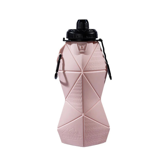 Pink Black Cup Lid Ultimate Foldable Silicone Water