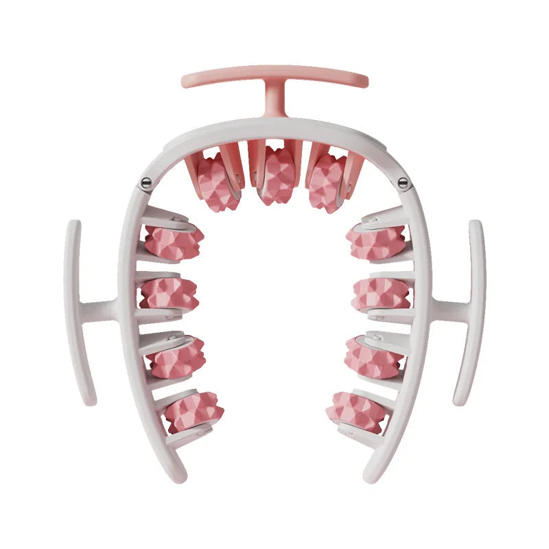 Pink and White Removable Adjustable Wrap-Around Muscle