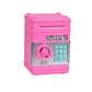 Pink Children’s Mini Safe Piggy Bank with Fingerprint