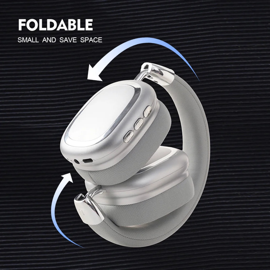 Pink Comfortable Bluetooth Over-Ear Headphones - Soft