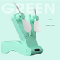 Pink Creative Dual-Head Folding Handheld Fan - USB