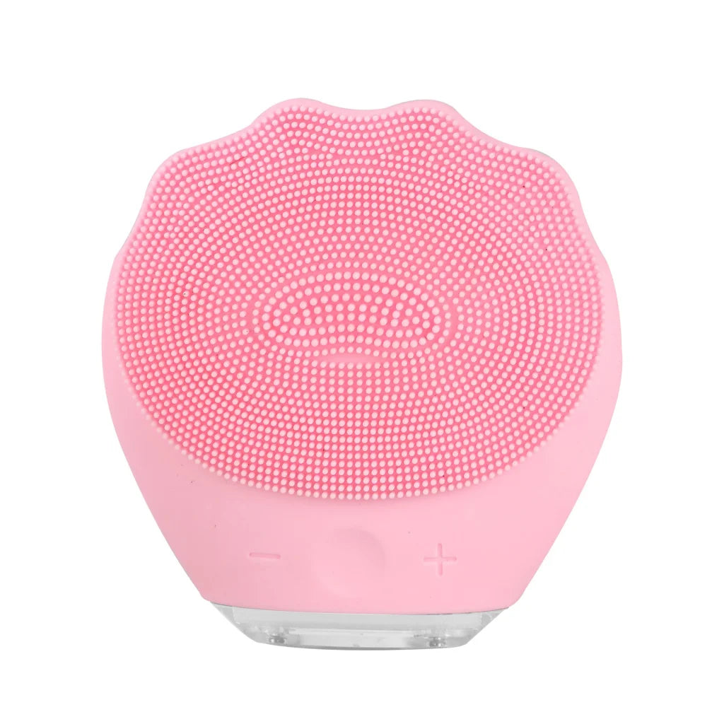 Pink Electric Silicone Facial Cleanser - All-Around