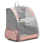 Pink Foldable Pet Carrier Backpack - Breathable Mesh Travel