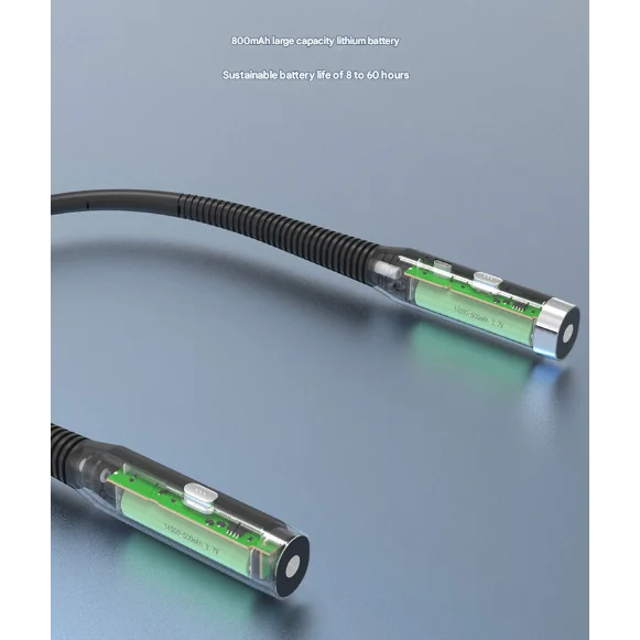 Pink Hands-Free LED Neck Reading Light - USB Rechargeable