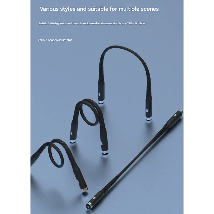 Pink Hands-Free LED Neck Reading Light - USB Rechargeable