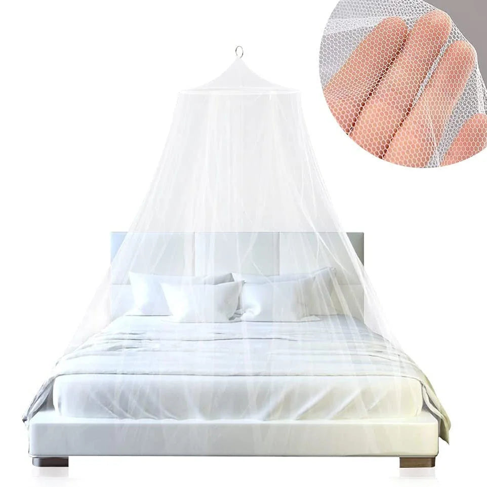 Pink Hanging Princess Bed Canopy Mosquito Net - Dome