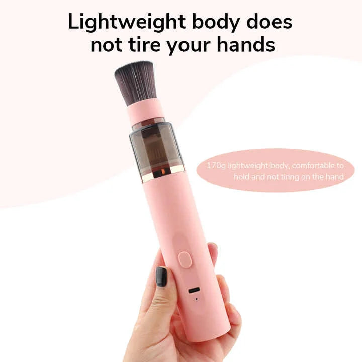 Pink Mini Portable Wireless Dust Vacuum Cleaner Powerful