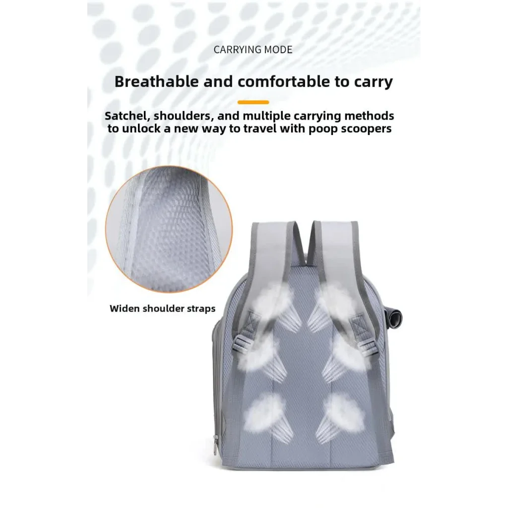 Pink Pet Carrier Backpack - Space Capsule Design for Cats &