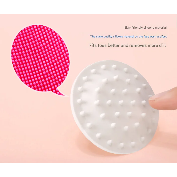 Pink Portable Dog Paw Cleaner Cup - Semi-Automatic