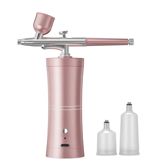 Pink Portable Oxygen Infusion Airbrush - Facial Mist