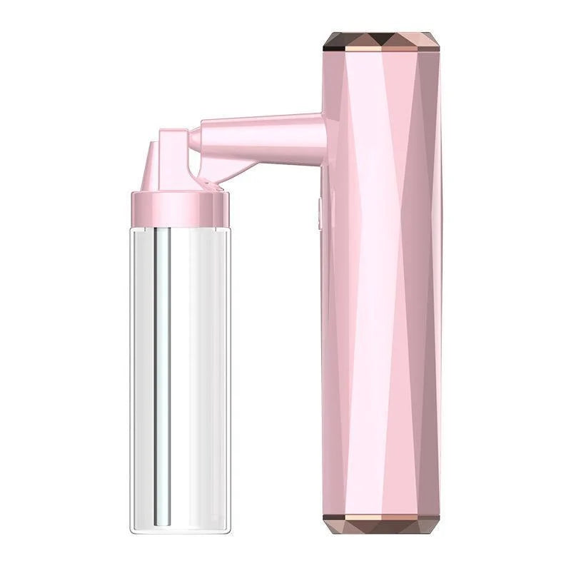 Pink Rechargeable Facial Oxygen Sprayer - Home Use Nano