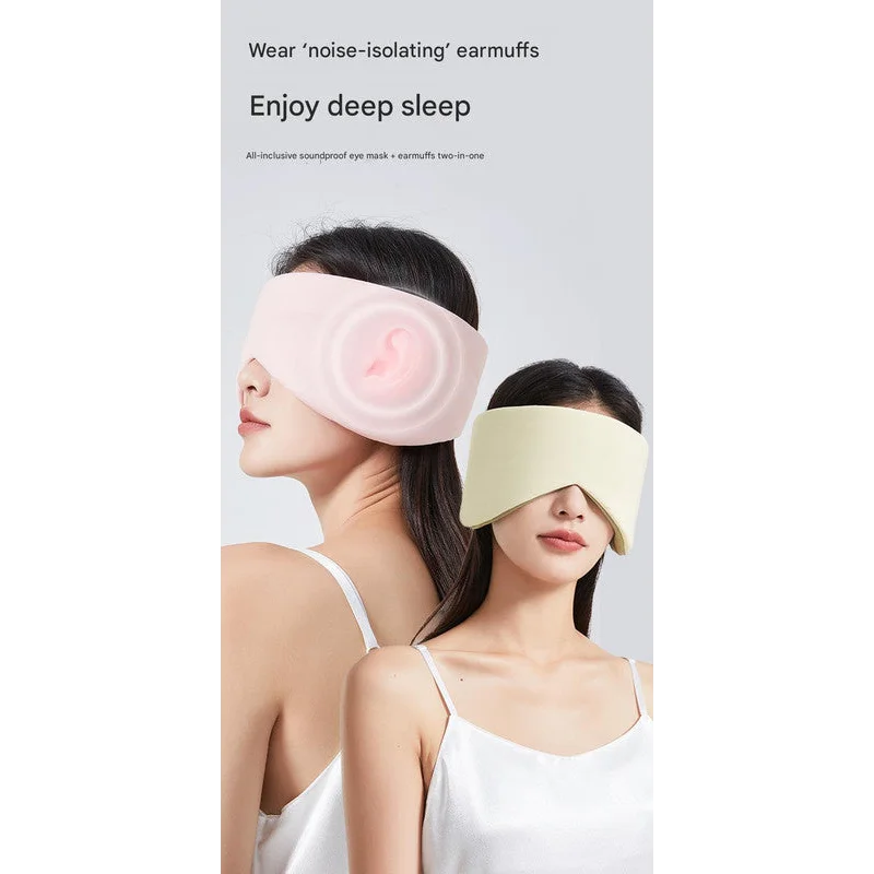 Pink Reversible All-Season Sleep Mask - Cooling & Warming