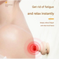 Pink [Stone + Hot Compress] Silicone Fascial Massage Ball