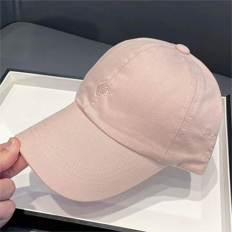 Pink Stylish Ponytail Opening Baseball Cap - Have a Nice