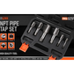 Pipe Tap Set HORUSDY 6Pc NPT Thread Screw Tool 1/8’’ to 1’’