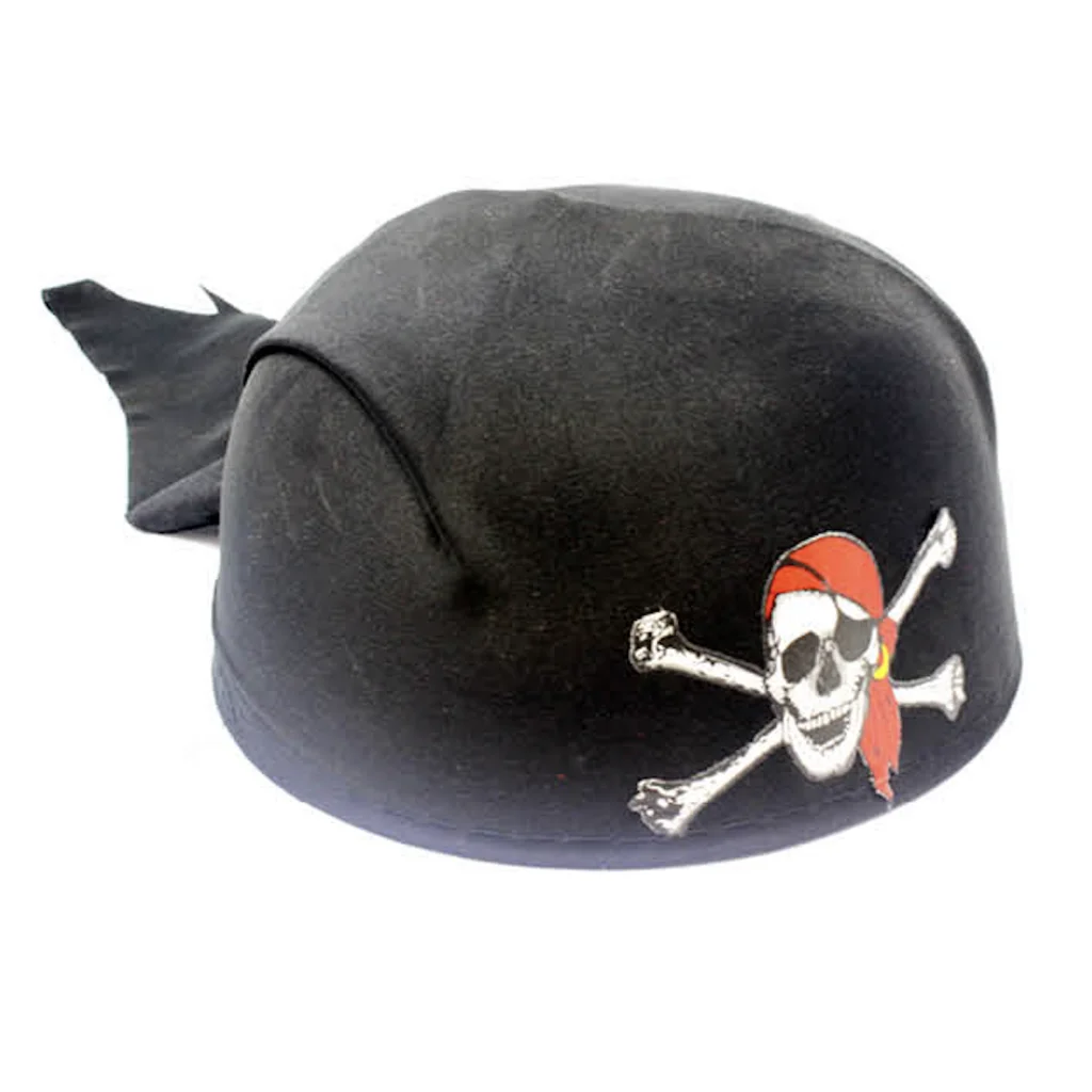 Pirate Hat Bandana Style Fancy Dress Costume Halloween