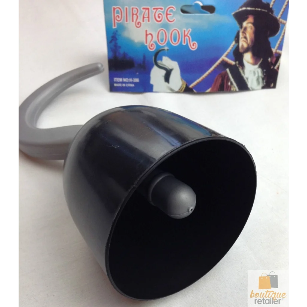 PIRATE HOOK Captain Hand Halloween Fancy Dress Up Costume