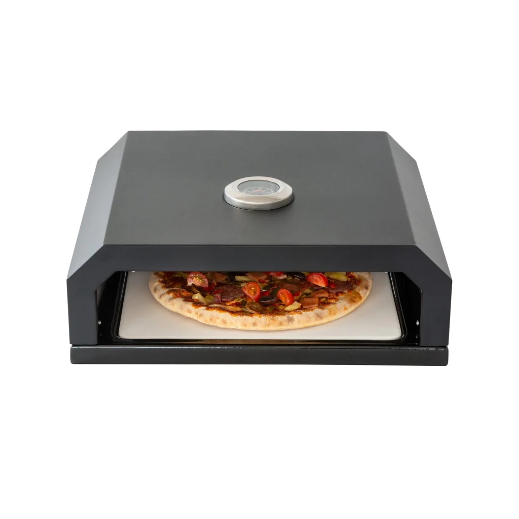 Pizza Oven Box with Built-in Thermometer - Appliances >