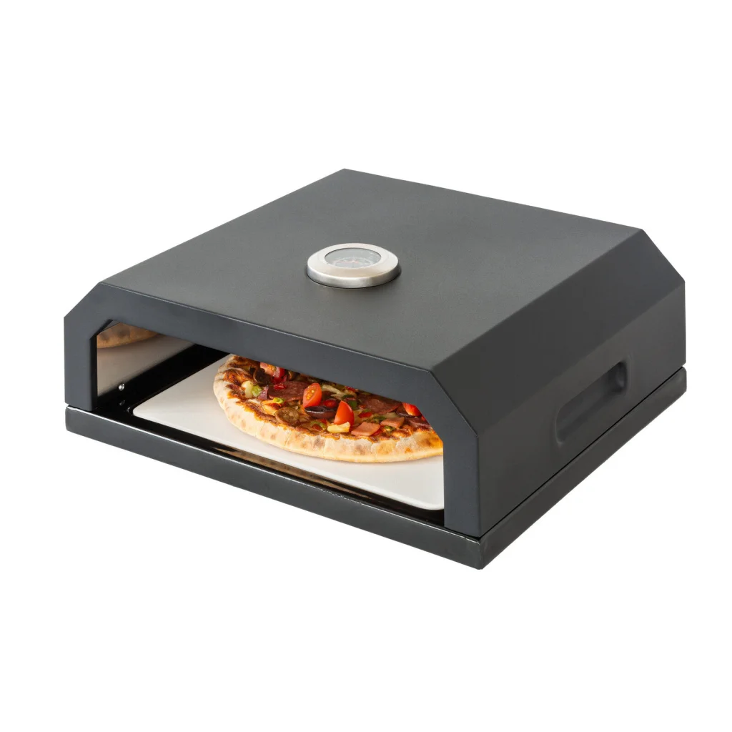 Pizza Oven Box with Built-in Thermometer - Appliances >