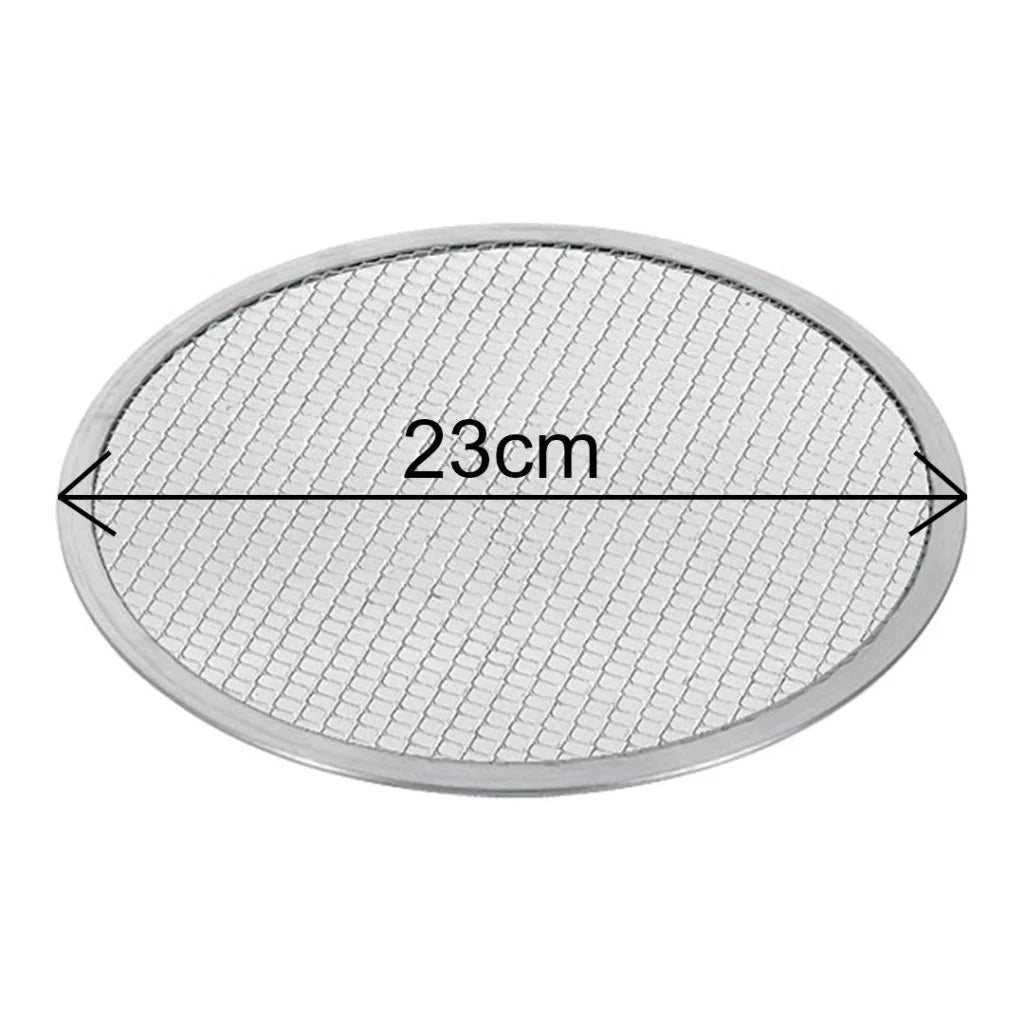 Pizza Screen Set Premium 6X 9-Inch Round Seamless Aluminium Nonstick Commercial Grade Baking Pan