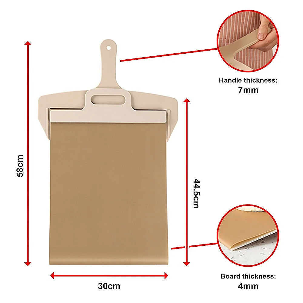 Pizza Slider Transfer Sliding Magic Peel Paddle - Home &