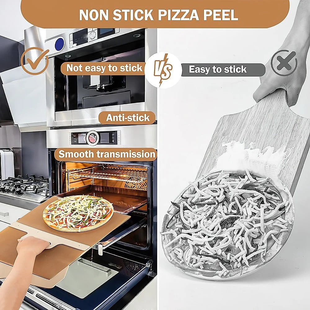 Pizza Slider Transfer Sliding Magic Peel Paddle - Home &