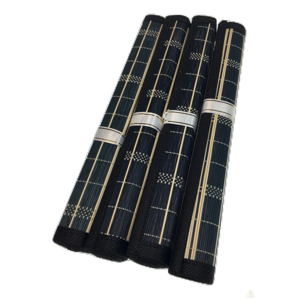 Placemats Set of 8 Bamboo Dinner Table Decor Party Natural