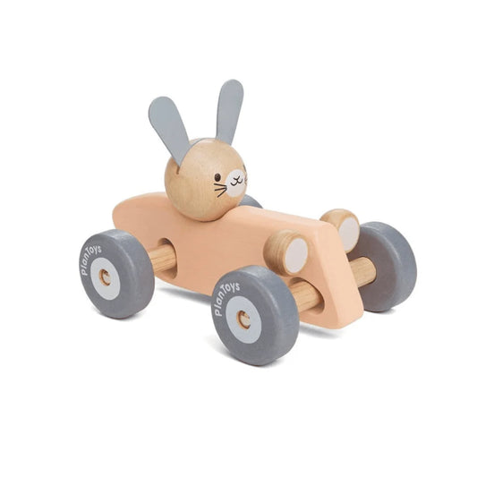 Plan Toys Bunny Racing Car-1973194213650731009
