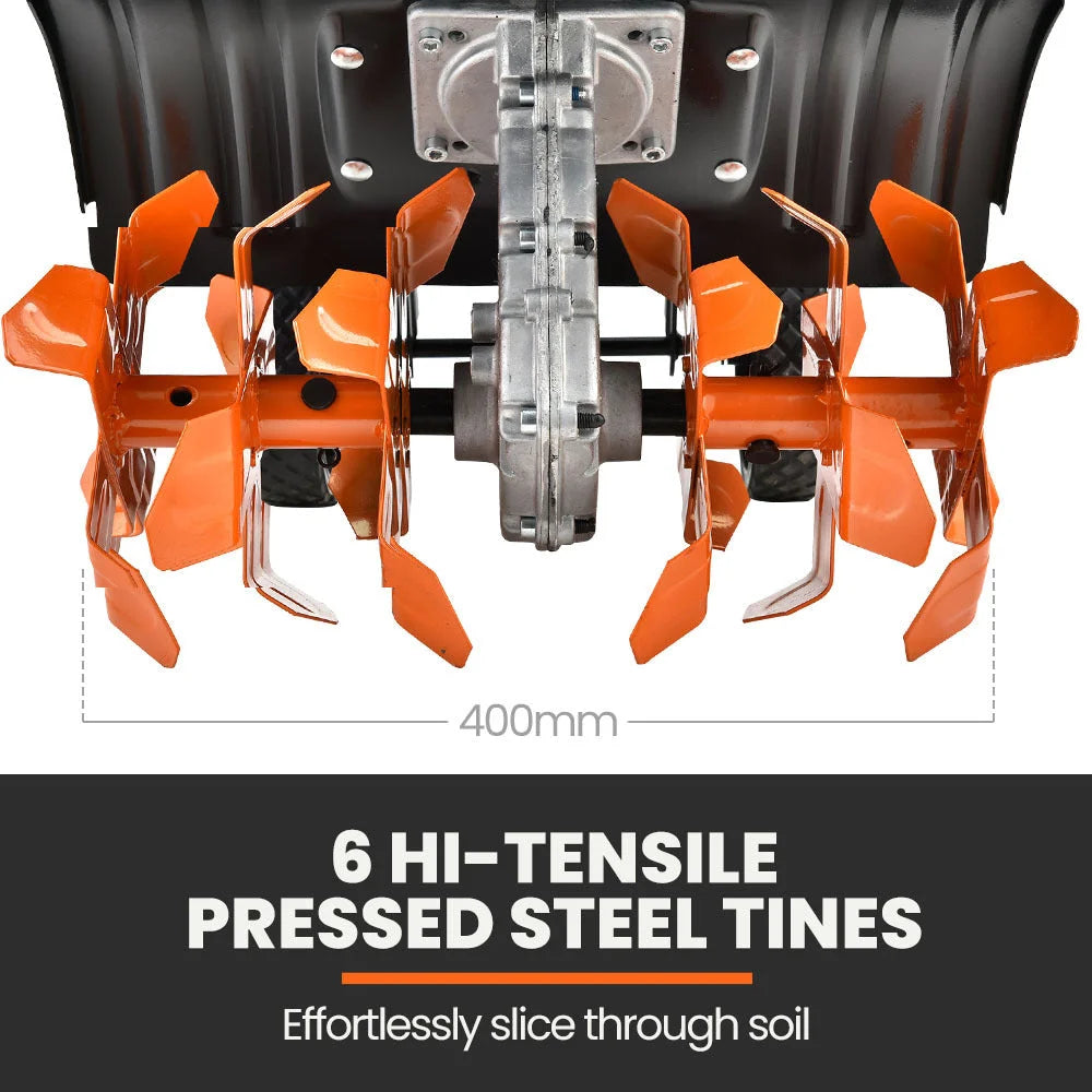 PLANTCRAFT Electric Rotary Hoe Garden Tiller Soil