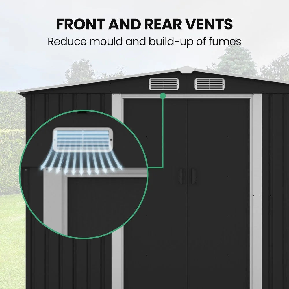 Plantcraft Galvanised Shed 2 X 2 Steel