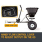 PLANTCRAFT Tow Behind Broadcast Spreader 30kg 26L Seed