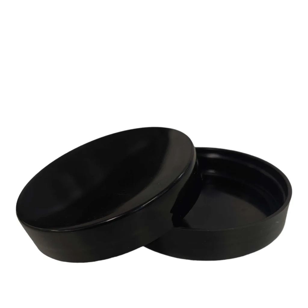 Plastic Cosmetic Jar + Lids Empty 5x 250g White Cream