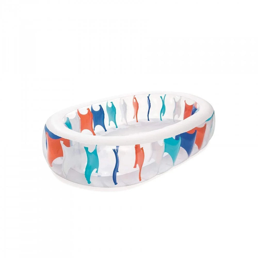 Play Pool Elliptic Inflatable for Ages 6+ - Home & Garden