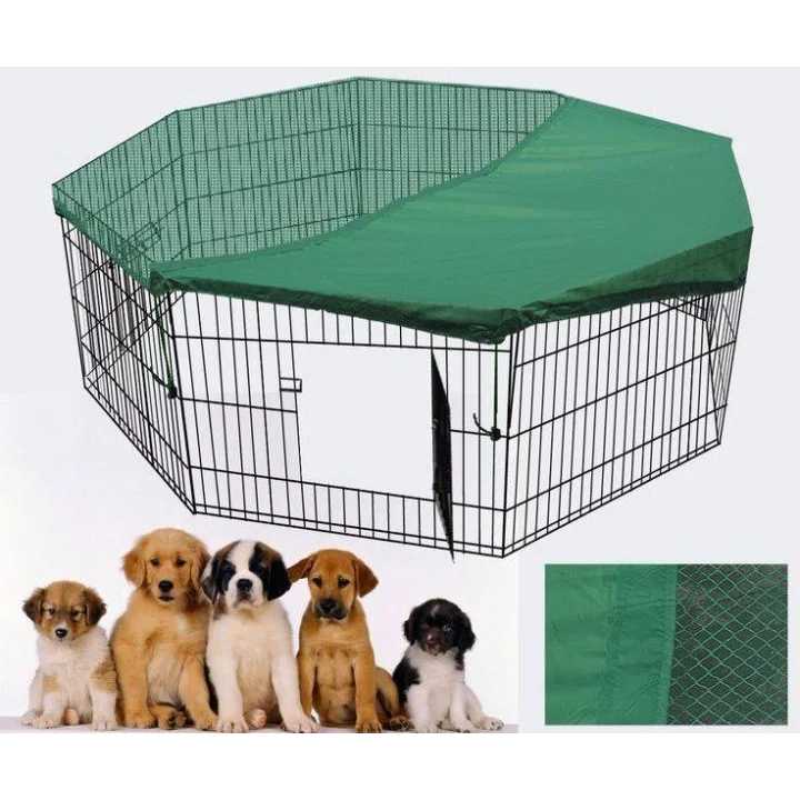 Playpen Dog Rabbit Puppy Exercise Enclosure Fence 24’
