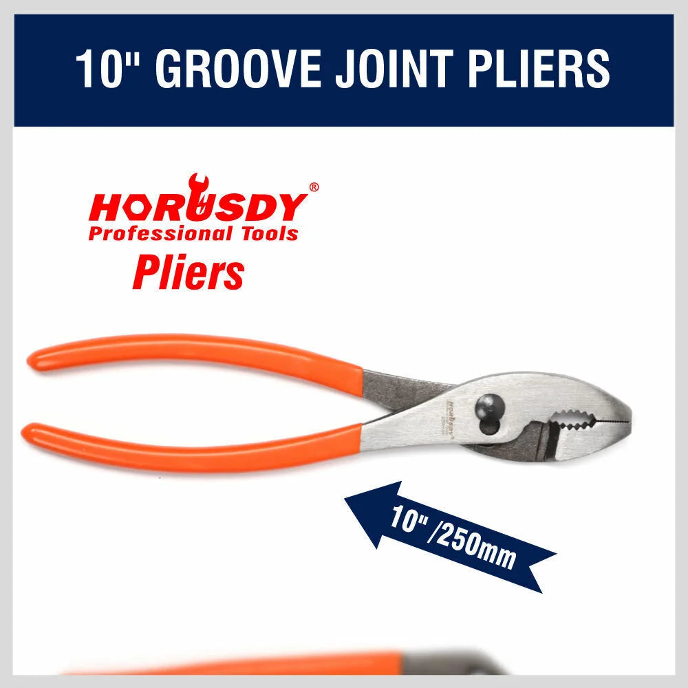 Pliers Set 5Pc Diagonal Linesman Long Nose Groove Joint