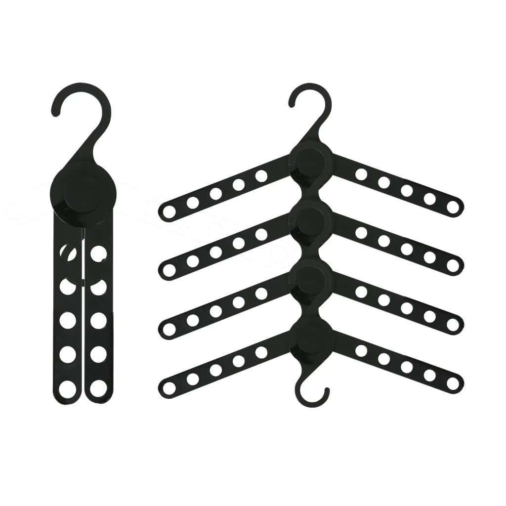 Plus Hanger Multiple Clothes Rack Organizer Foldable Set