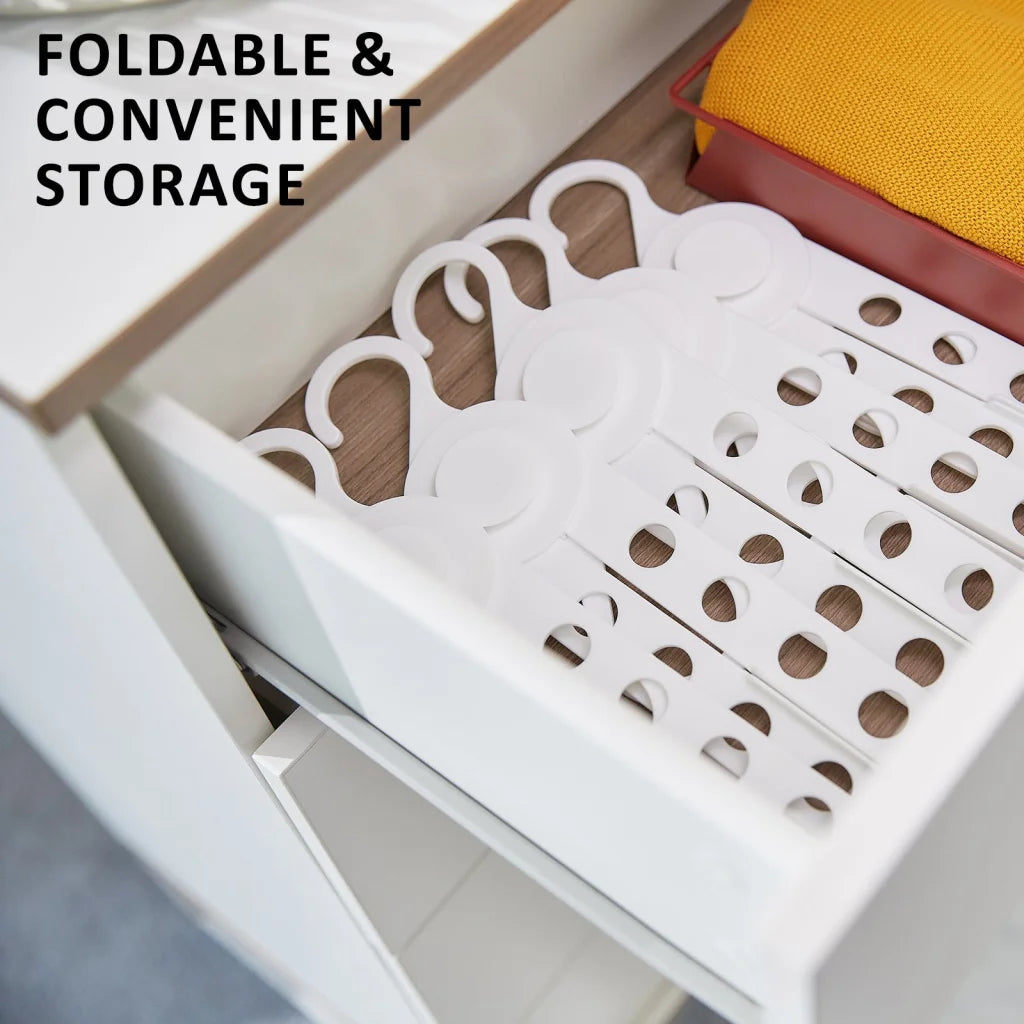 Plus Hanger Multiple Clothes Rack Organizer Foldable Set