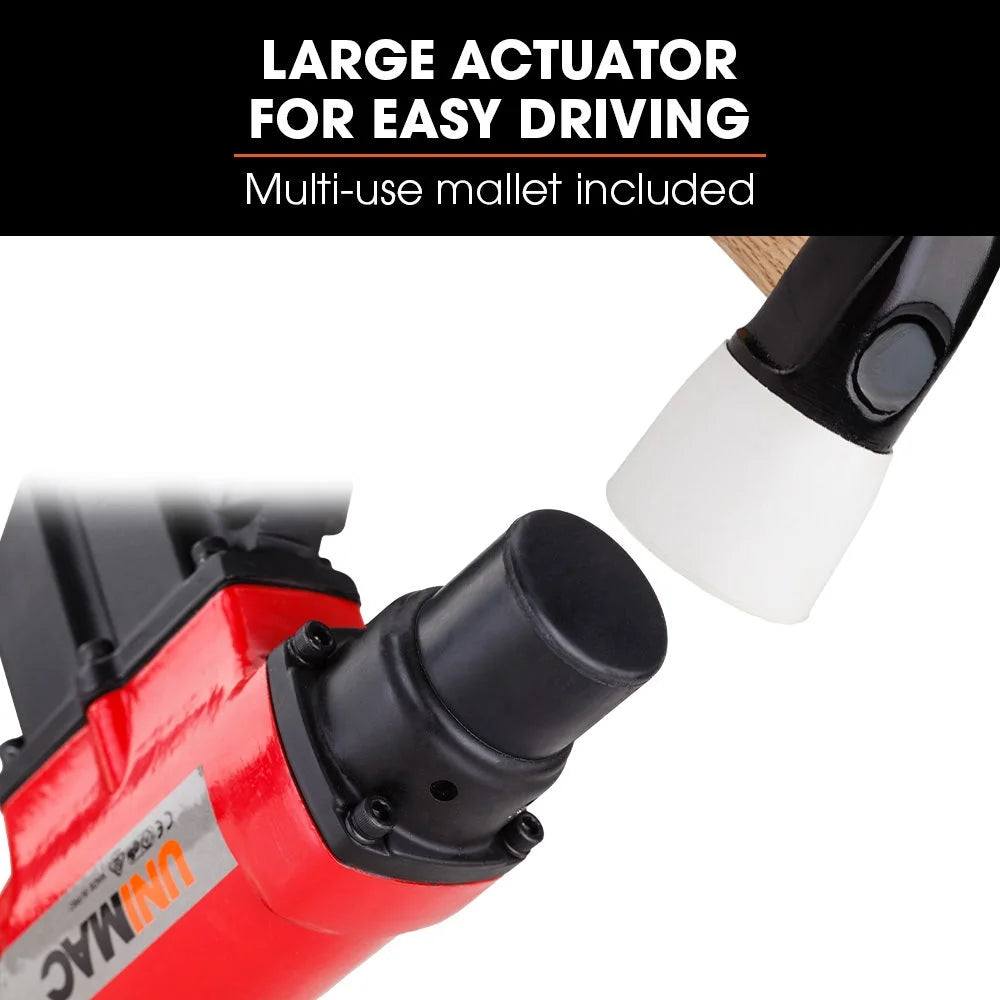 Pneumatic Flooring Nailer Staple Gun Floor Gas Nail Cleat